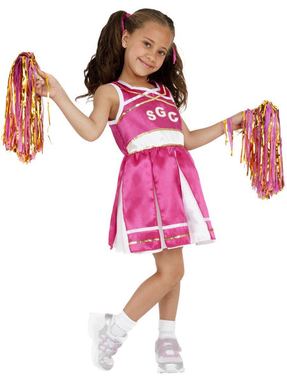 Cheerleader Costume, Child, Pink
