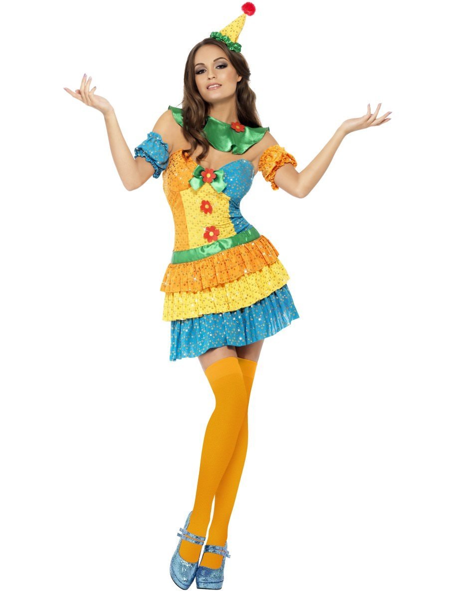 Colourful Clown Cutie Costume Alternative View 3.jpg