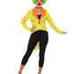 Colourful Clown Tailcoat Jacket, Ladies Alternative View 2.jpg