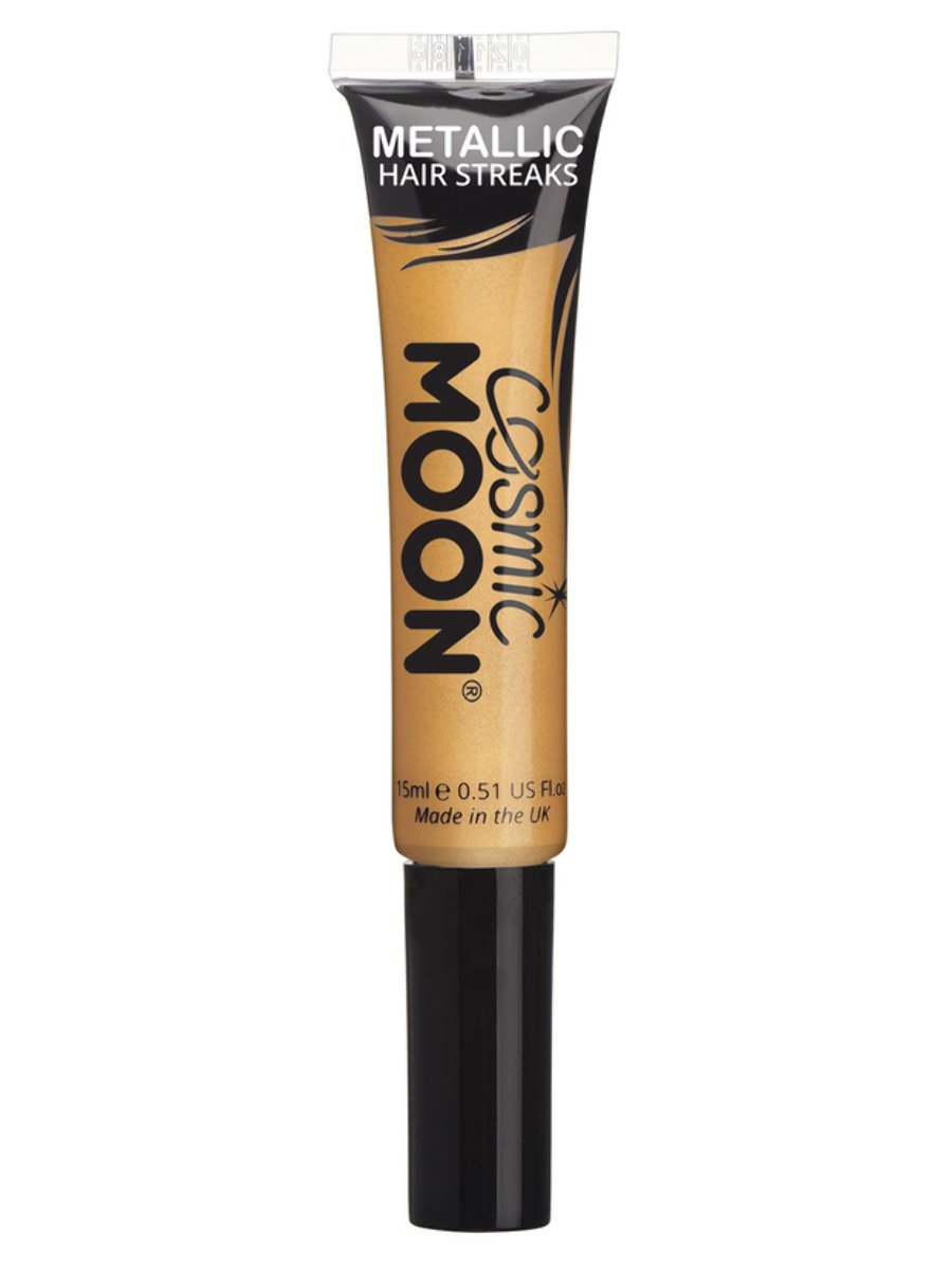 Cosmic Moon Metallic Hair Streaks