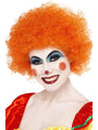Orange Crazy Clown Wig