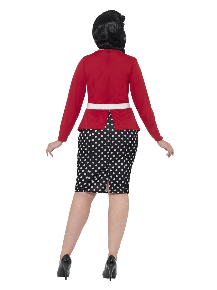 Curves 50s Pin Up Costume Alternative View 2.jpg