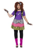 Curves 80s Rock Chick Costume
