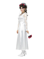 Day of the Dead Bride Costume, White Alternative View 1.jpg