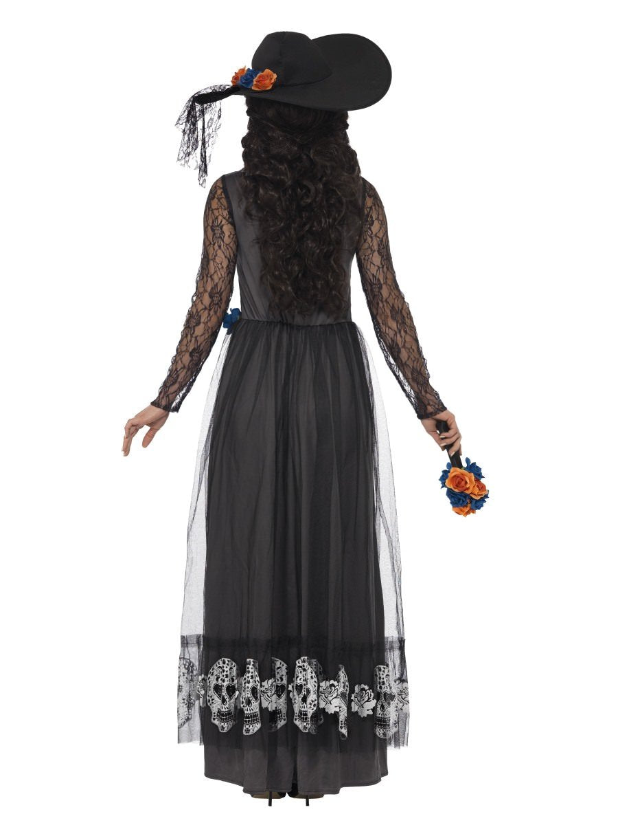 Day of the Dead Skeleton Bride Costume, Black | Smiffys.com.au Smiffys Australia Day of the Dead Skeleton Bride Costume, Black | Smiffys.com.au Smiffys Australia