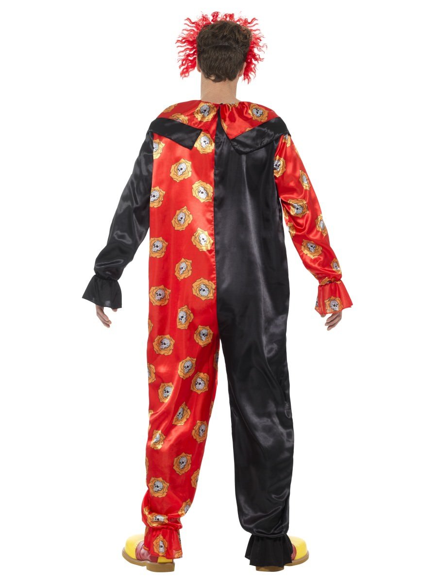 Deluxe Day of the Dead Clown Costume Alternative View 2.jpg