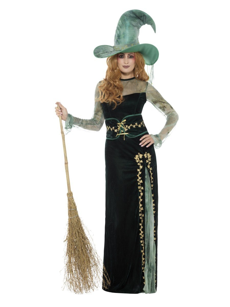 Deluxe Emerald Witch Costume