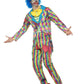Deluxe Patchwork Clown Costume, Male Alternative View 1.jpg