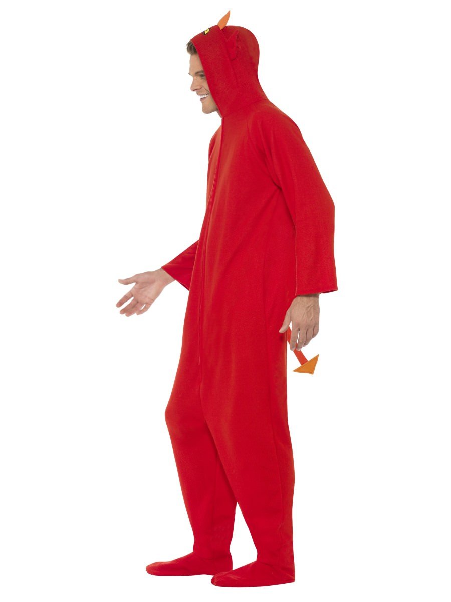 Devil Costume, Hooded All in One Alternative View 1.jpg