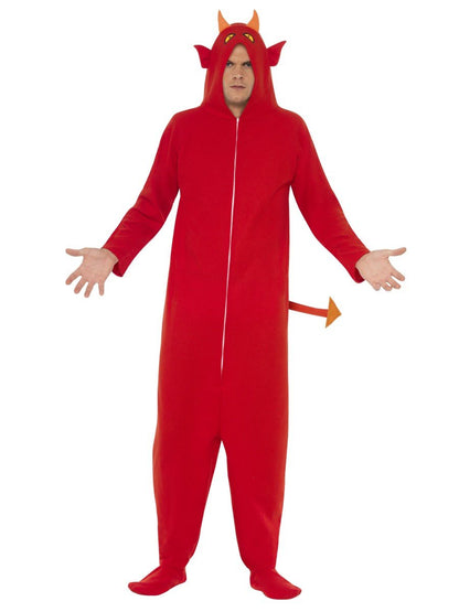 Devil Costume, Hooded All in One