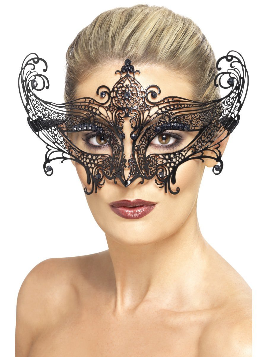 Farfalla Metal Filigree Eyemask Alternative View 1.jpg