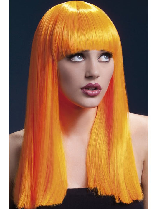 Fever Alexia Wig, Neon Orange
