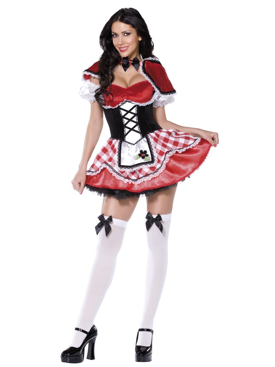 Fever Deluxe Red Riding Hood Costume Alternative View 3.jpg