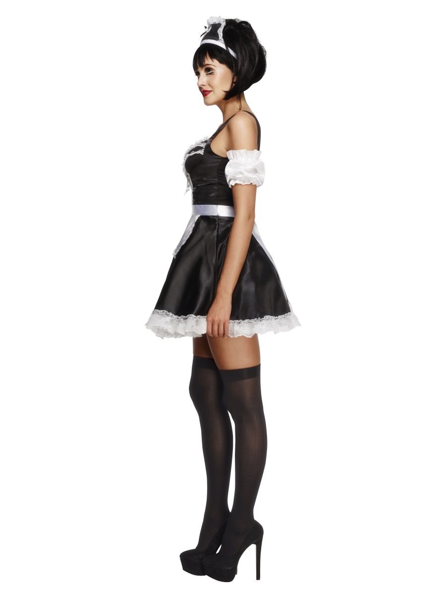 Fever Flirty French Maid Costume Alternative View 1.jpg