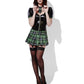Fever Role-Play Schoolgirl Wet Look Costume Alternative View 2.jpg