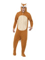 Fox Costume, Brown, All in one with Hood