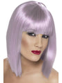 Short Lilac Blunt Glam Wig