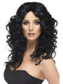 Long Black Glamour Wig