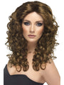 Long Brown Glamour Wig