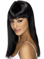 Black Long Straight Glamourama Wig