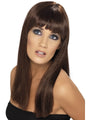 Brown Long Straight Glamourama Wig