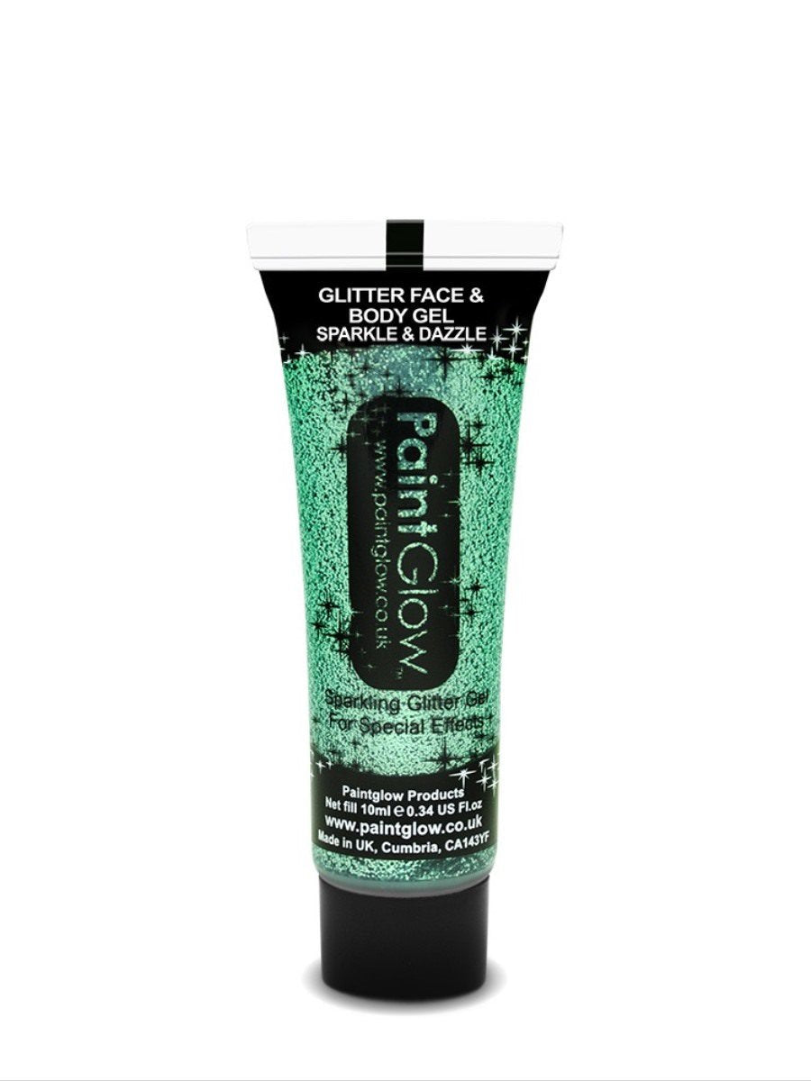 Glitter Body Gels, Teal, 10ml