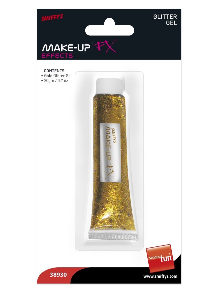 Glitter Gel, Gold, 20ml Tube Alternative View 1.jpg