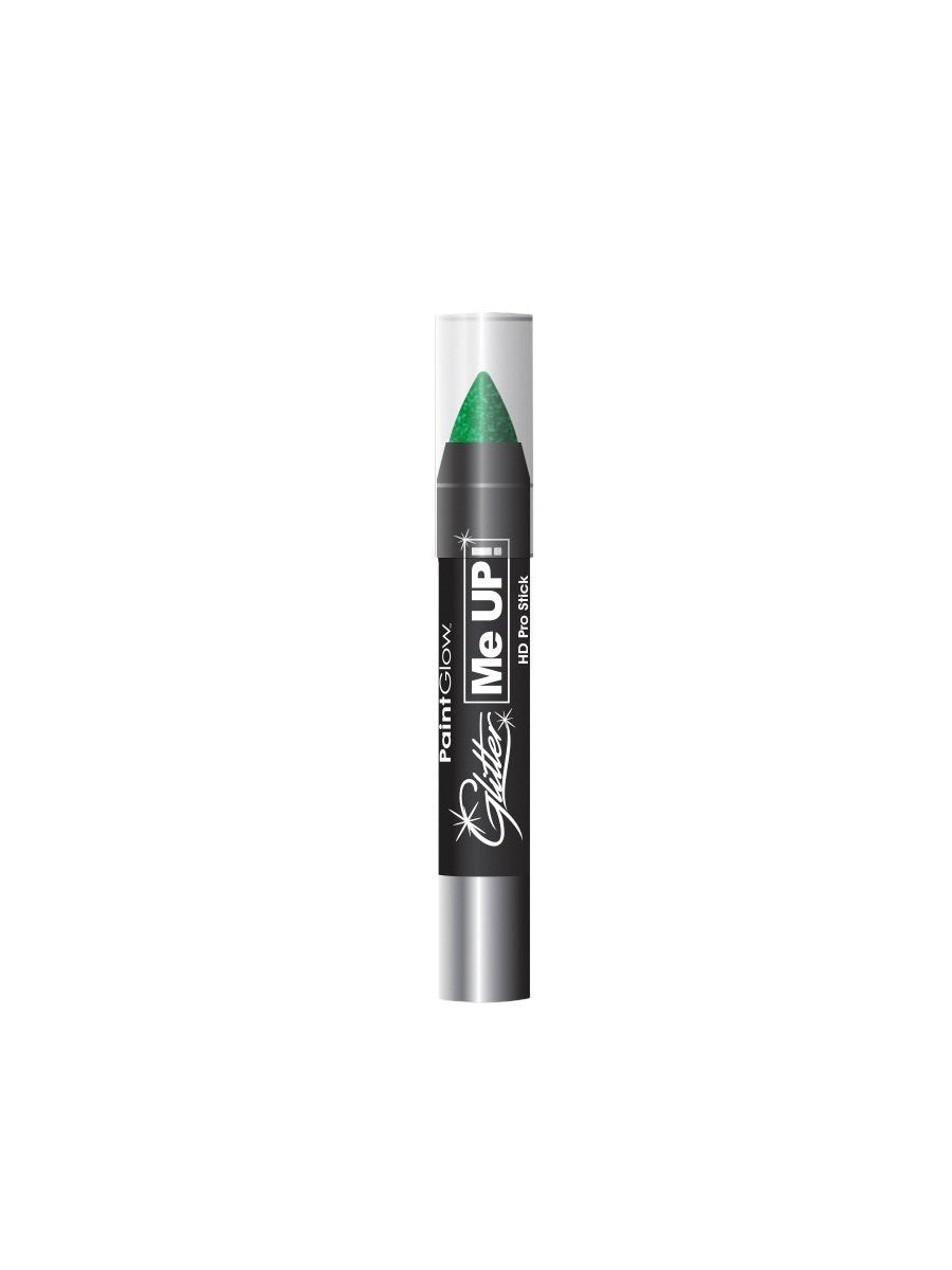 Glitter Me Up HD Paint Stick, Green, 3.5g