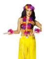 Multi coloured Hawaiian 4 Piece Set