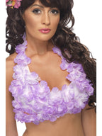 Hawaiian Flowered Halterneck Top Alternative View 1.jpg