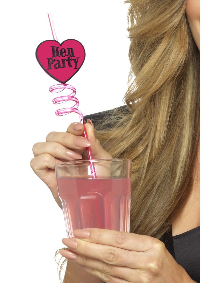 Hen Party Drinking Straws