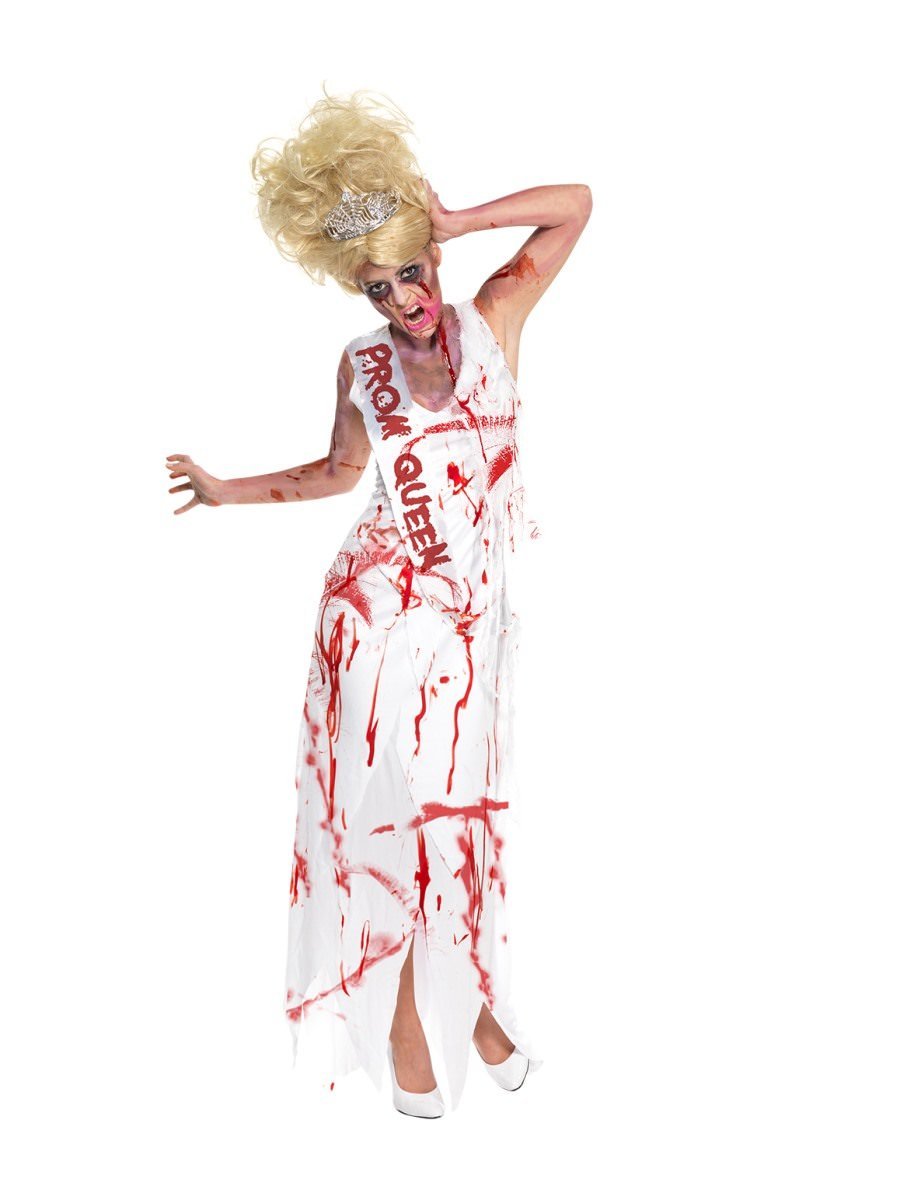 High School Horror Zombie Prom Queen Costume Alternative View 3.jpg