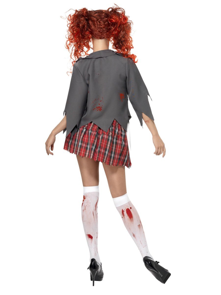 High School Horror Zombie Schoolgirl Costume Alternative View 2.jpg