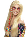 Blonde Hippy Party Wig