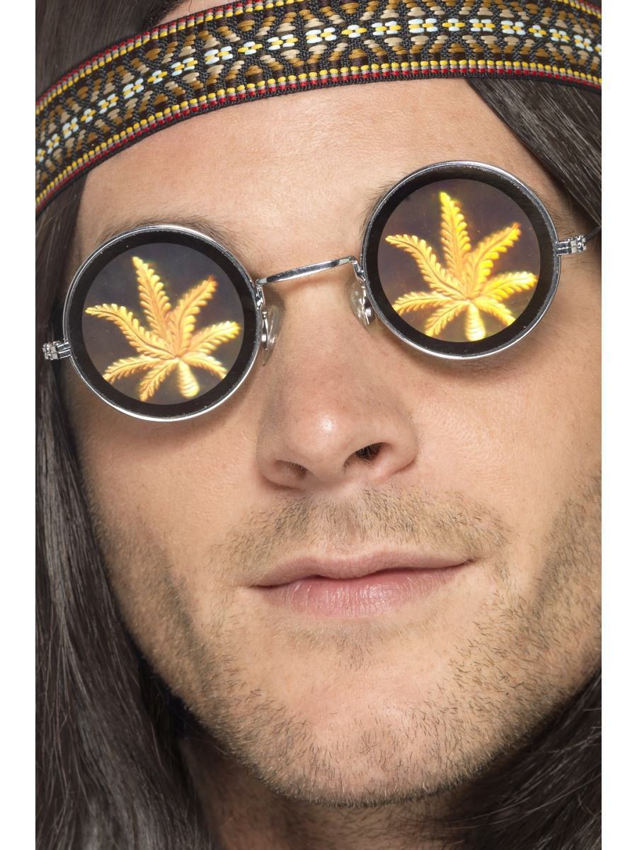 Holographic Marijuana Glasses