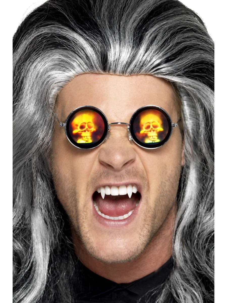 Holographic Skull Glasses
