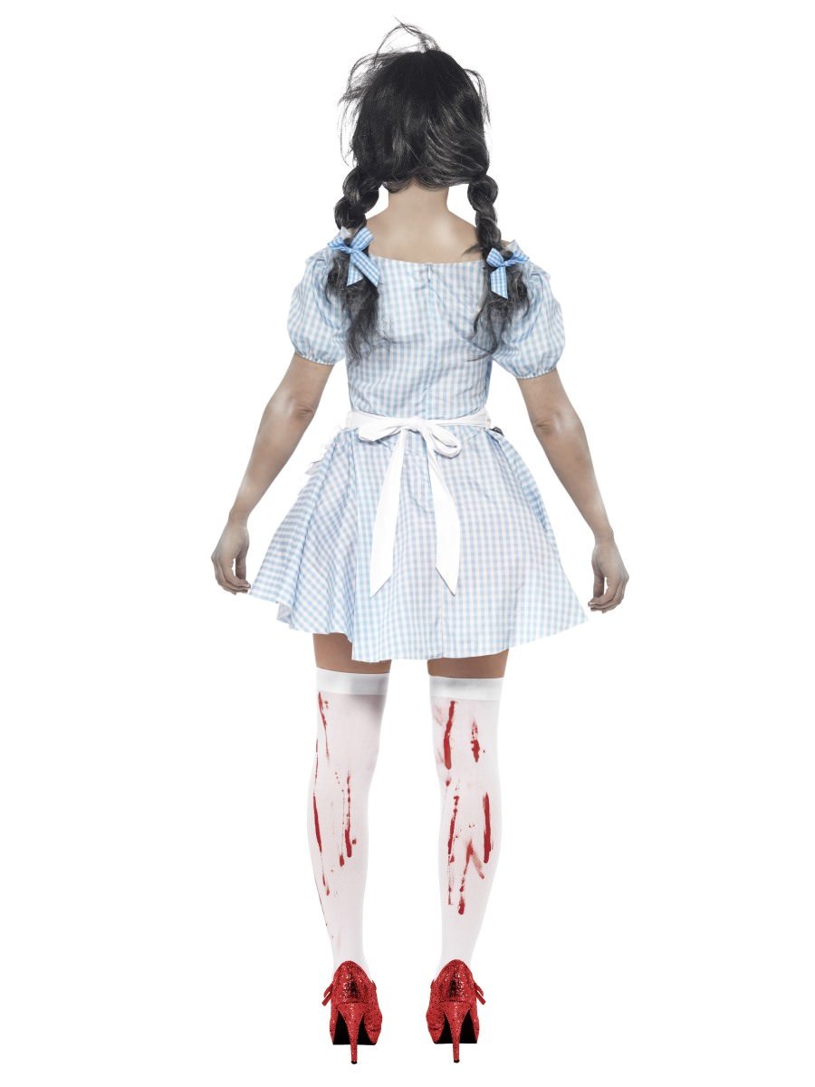 Horror Zombie Countrygirl Costume Alternative View 2.jpg