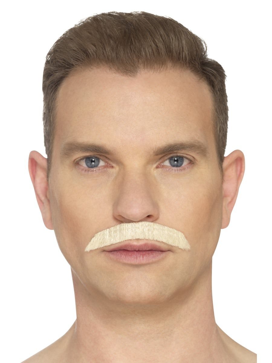 Iconic Rock Star Moustache, Blonde