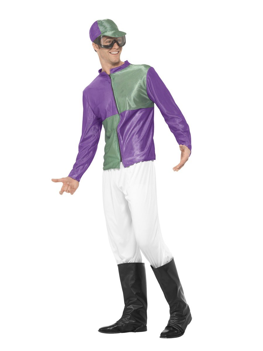Jockey Costume, Green & Purple Alternative View 1.jpg