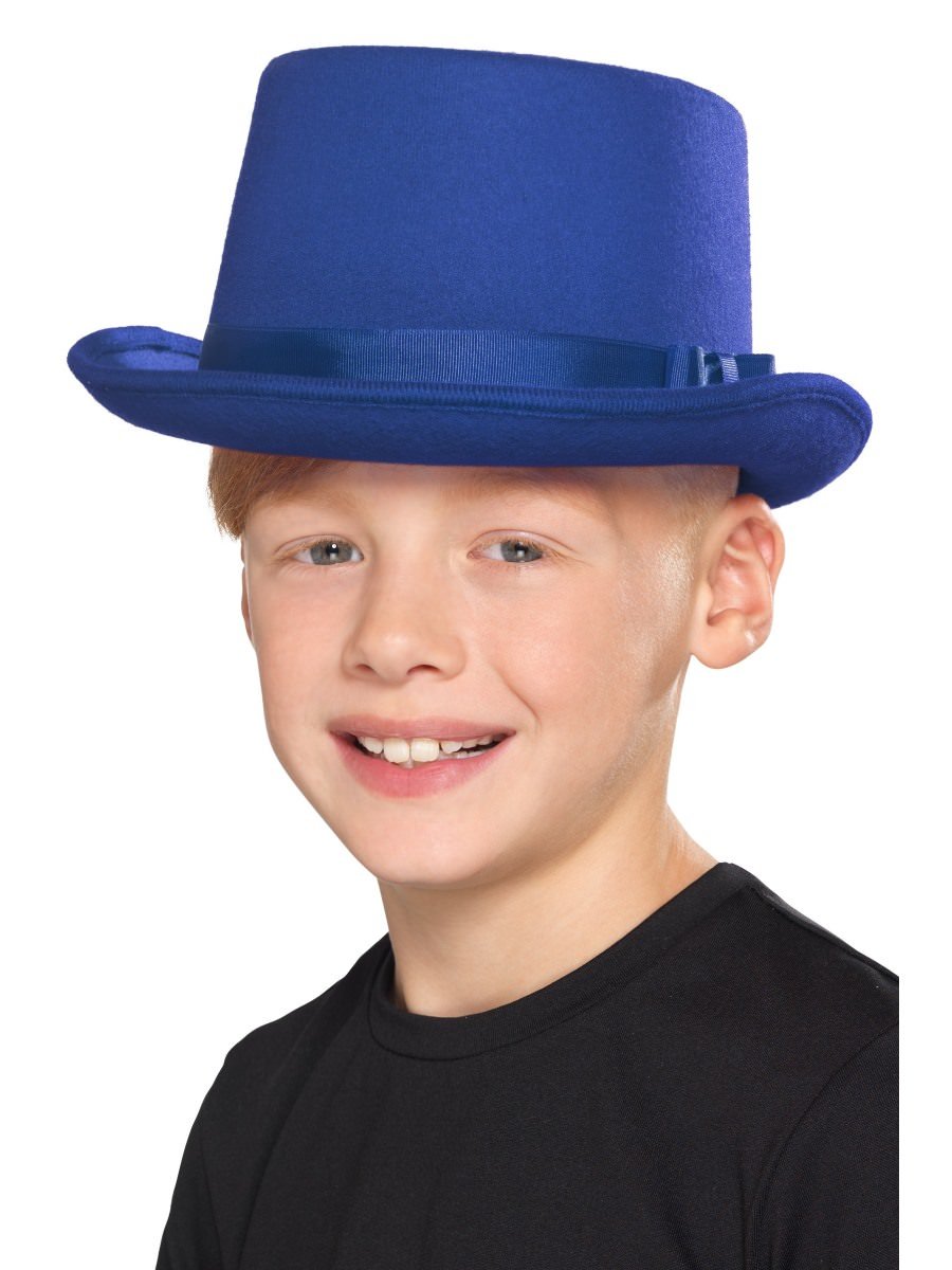 Kids Top Hat, Blue