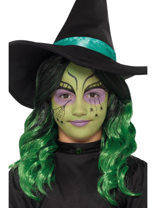Kids Witch Halloween Make Up Kit, Aqua