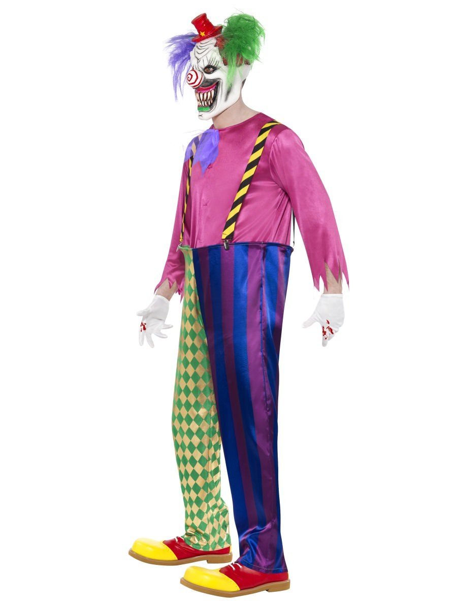 Kolorful Killer Klown Costume Alternative View 1.jpg
