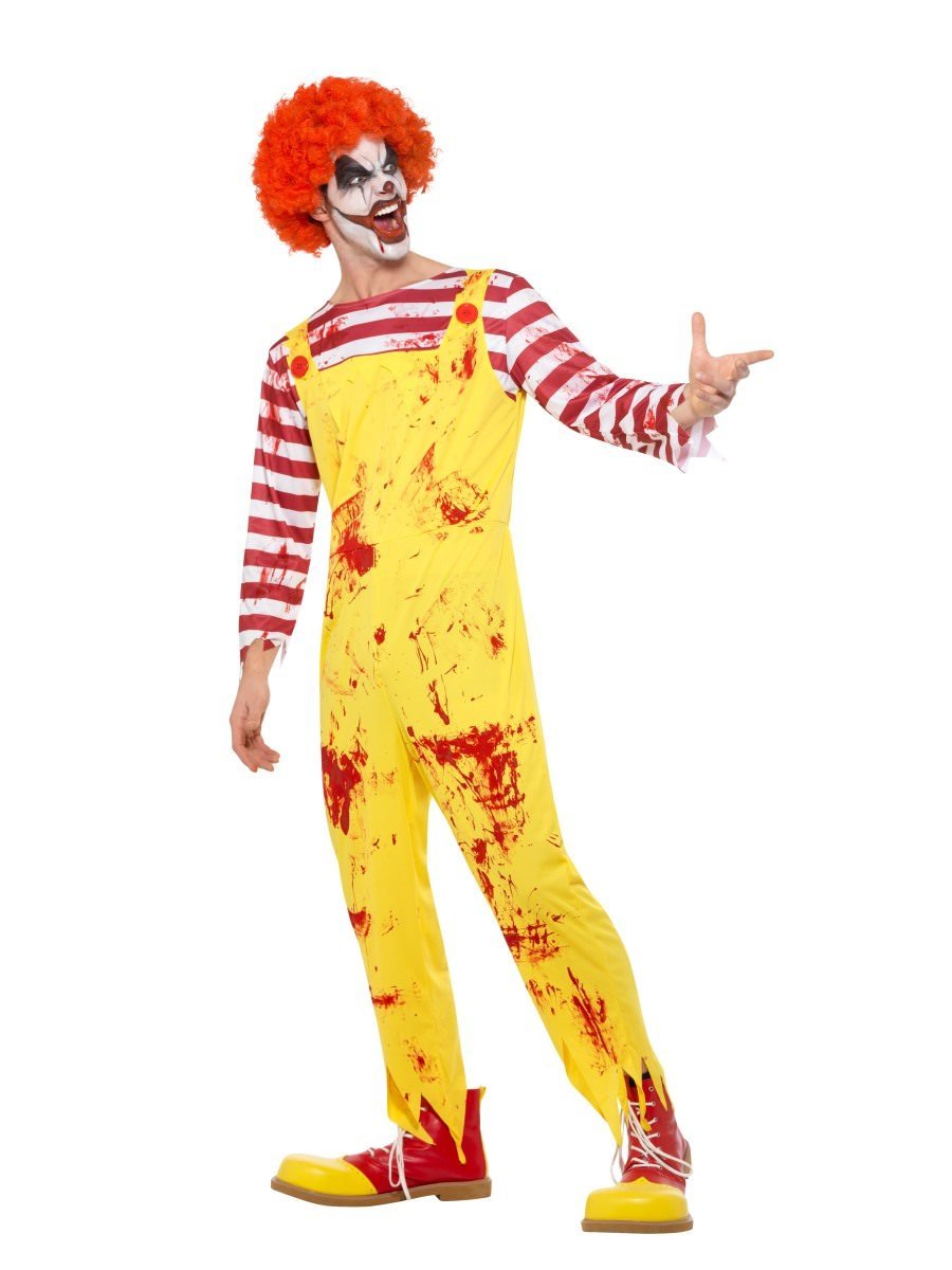 Kreepy Killer Clown Costume Alternative View 1.jpg