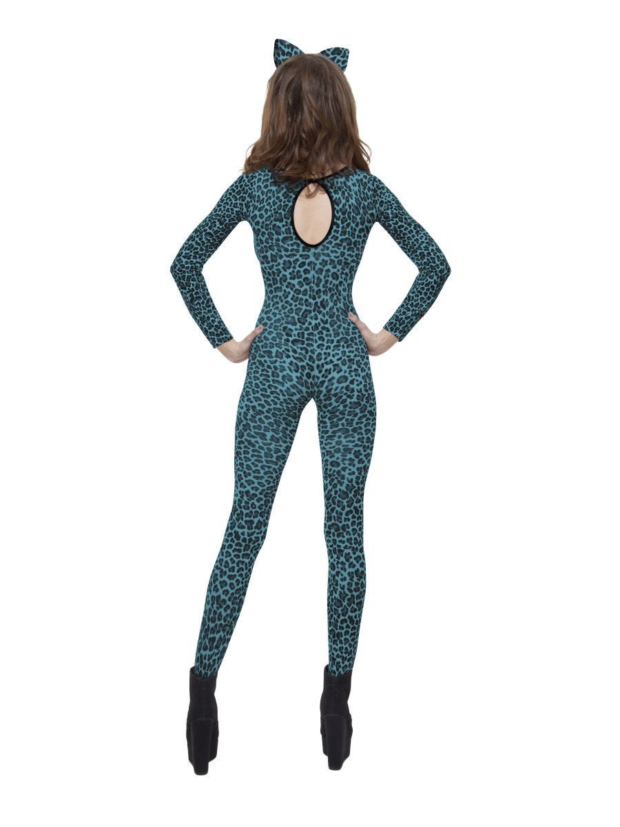 Leopard Print Bodysuit, Blue Alternative View 2.jpg