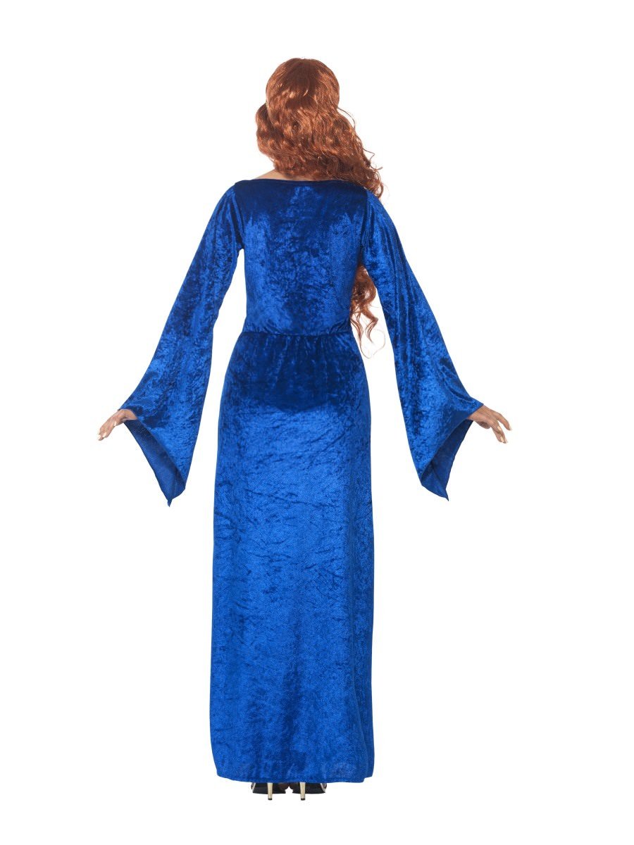 Medieval Maid Costume, Blue Alternative View 2.jpg