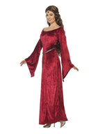 Medieval Maid Costume, Red Alternative View 1.jpg