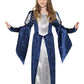 Medieval Maid Girl Costume, Blue