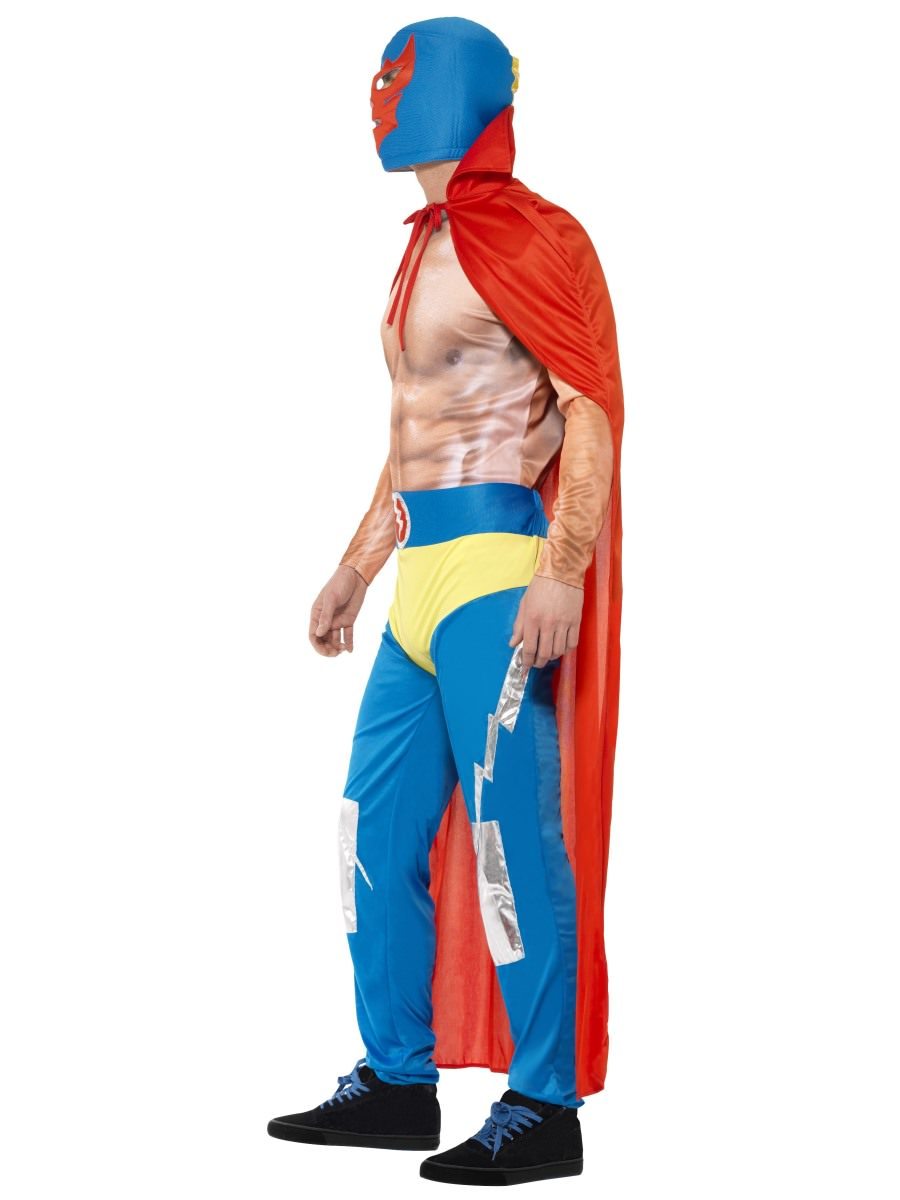 Mexican Wrestler Costume Alternative View 1.jpg