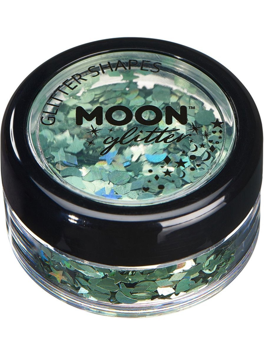 Moon Glitter Holographic Glitter Shapes