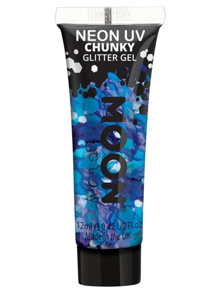 Moon Glow - Neon UV Chunky Glitter Gel M27693 Costume Make Up main image 1